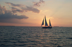 Sunset through the Sails - Key West, FL